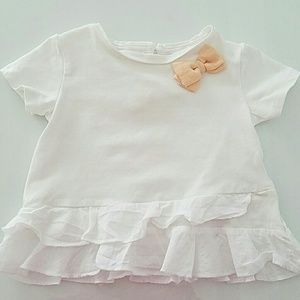 Zara baby girl shirt 3-6 mon